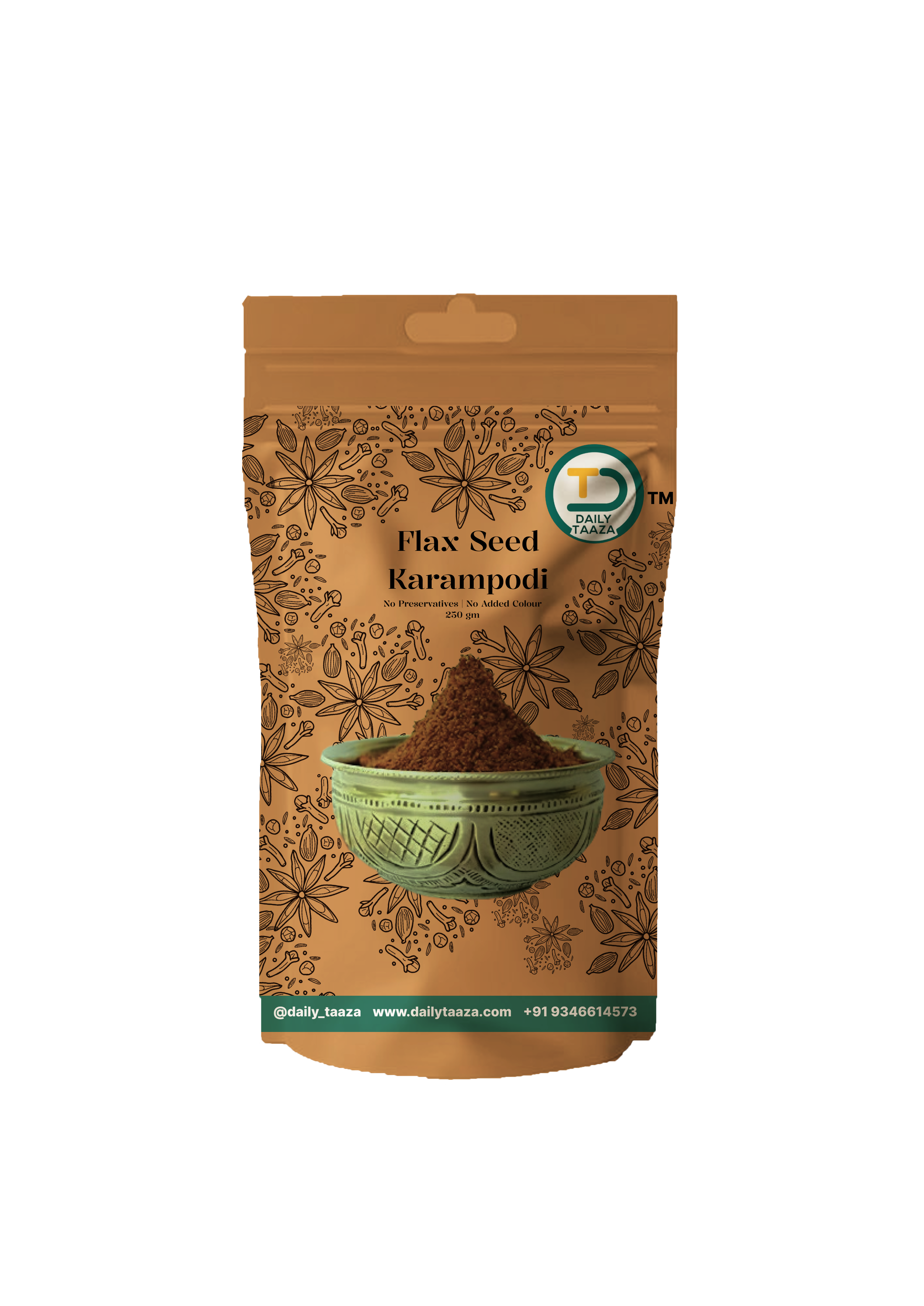 Flax Seeds Karam Podi
